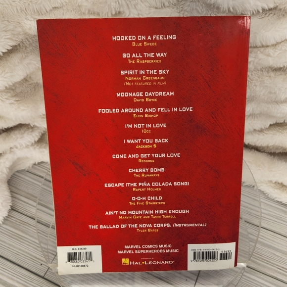 Marvel Guardians of the Galaxy Movie Soundtrack Music Sheet (2014) Hal Leonard - Picture 6 of 10